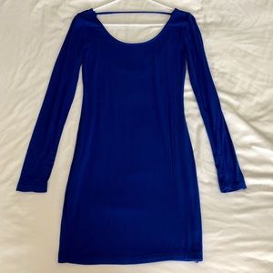 Blue Bodycon Dress